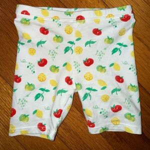 Fruit Print Toddler Shorts